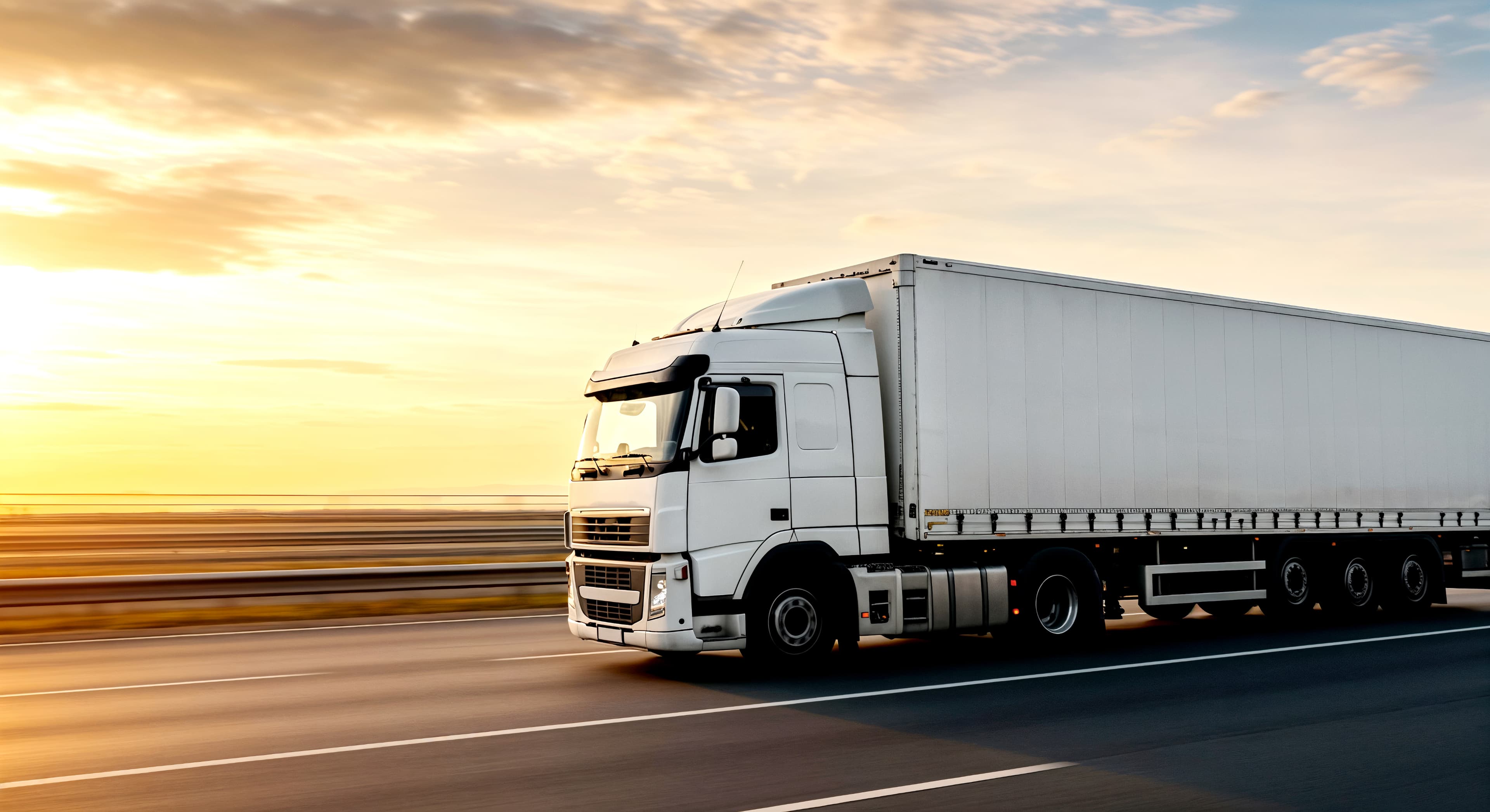 Camion frigorific pentru livrarea fructelor